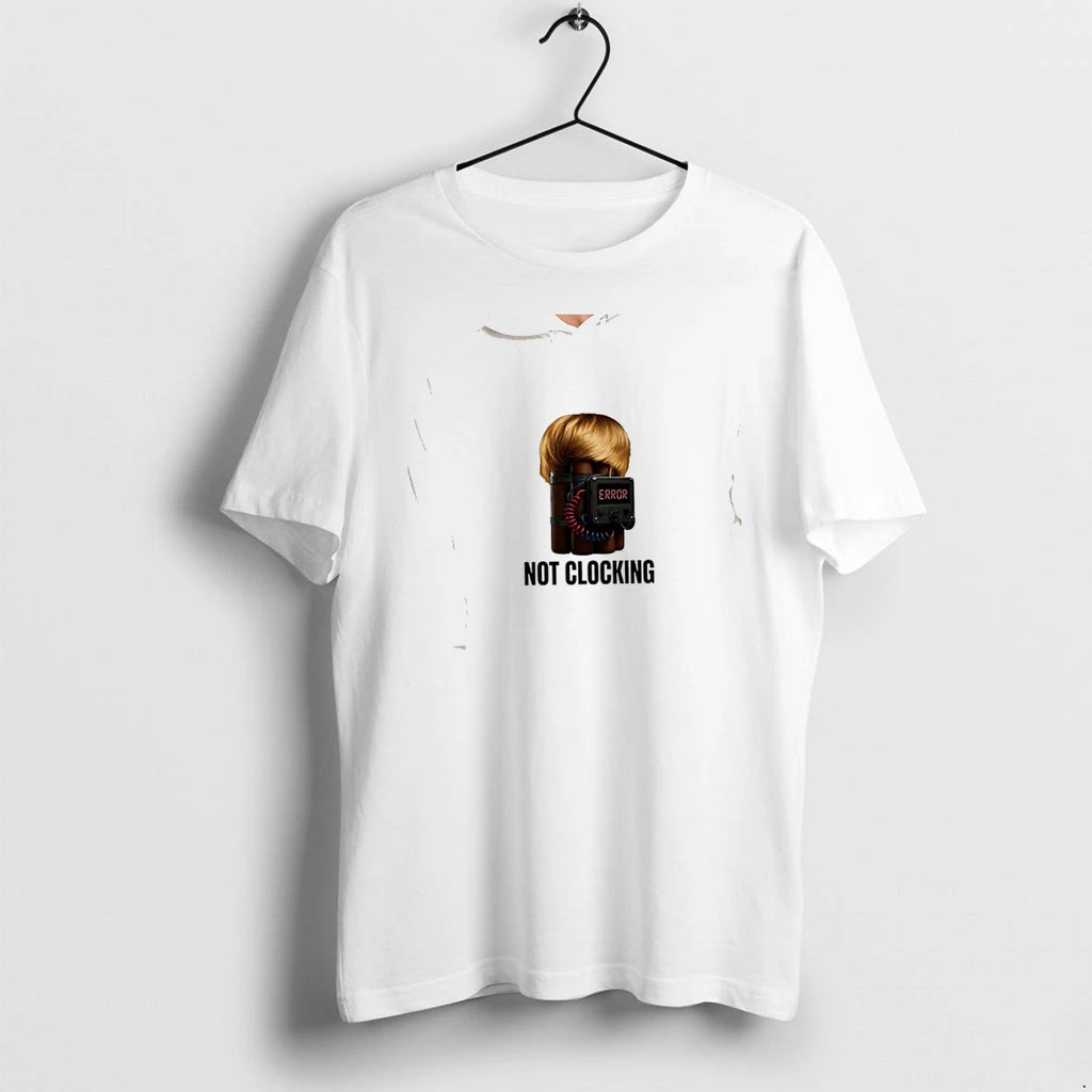 Officials Donald Trump Dynamite Not Clocking Sarcastic Premium T Shirt