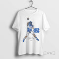 Officials Drake Maye North Carolina Tar Heels Signature Number 10 Football Action 2 Premium