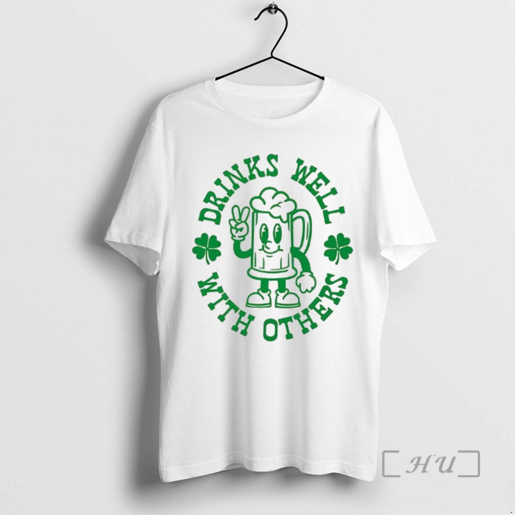 Officials Drinks Well With Others Shamrock St Patricks Day
