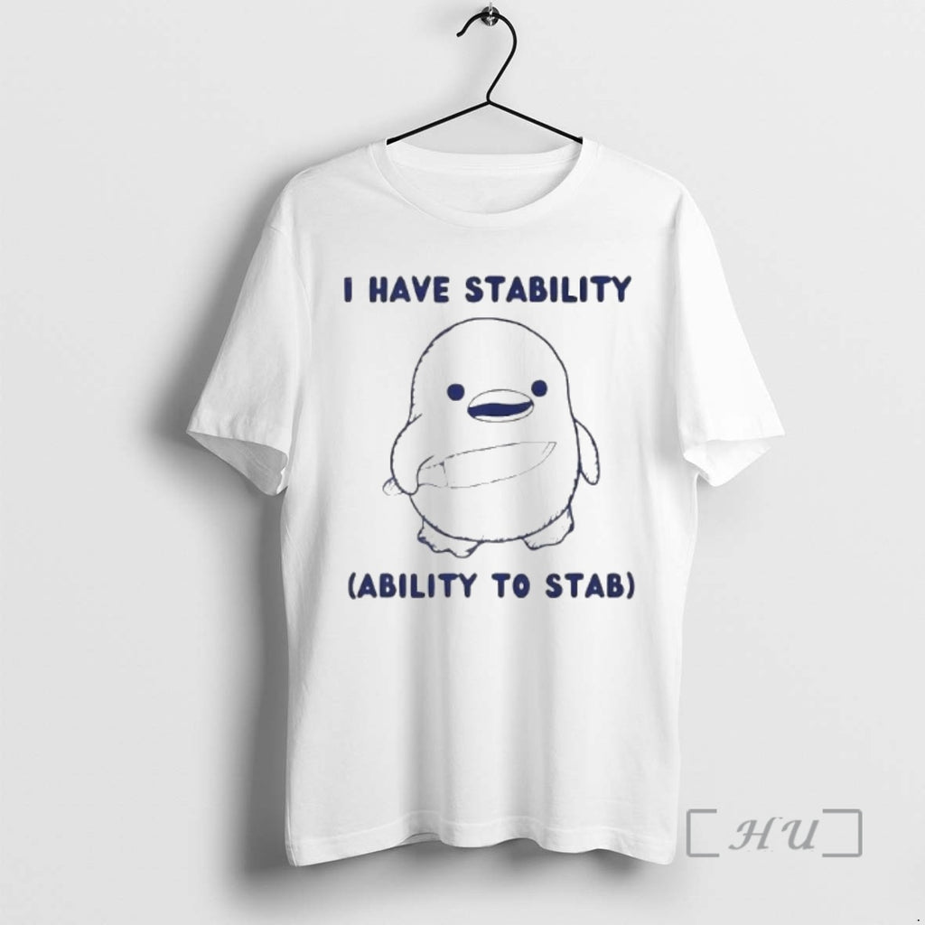 Officials Duck Knife I Have Stability Ability To Stab Premium T Shirt Sweater