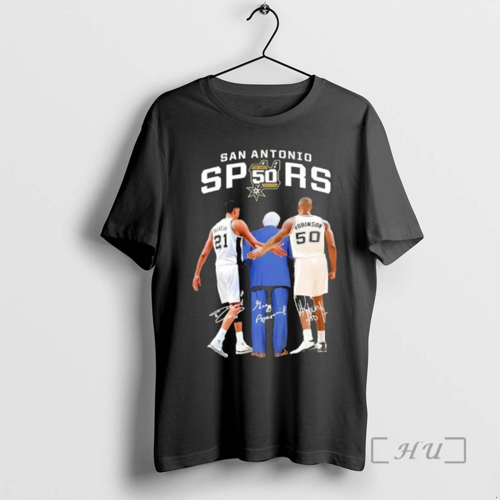 Officials Duncan Robinson San Antonio Spurs Legends Basketball Signatures