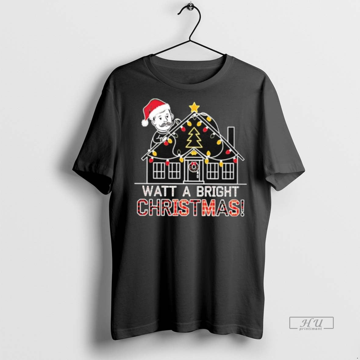 Officials Electrician Watt A Bright Christmas Lights Graphic Premium Tee Shirt Sweater