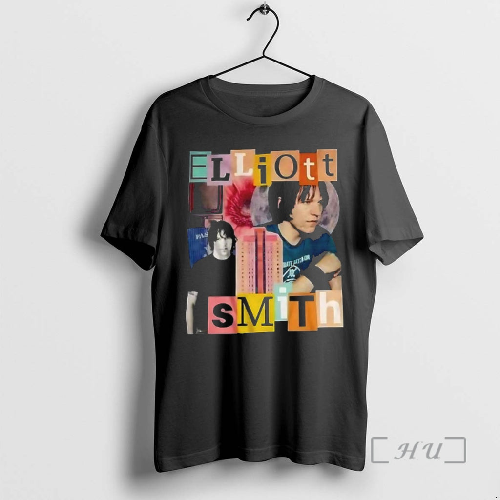 Officials Elliott Smith Image And Name College Vintage Music Lover Woman Premium T Shirts Sweater