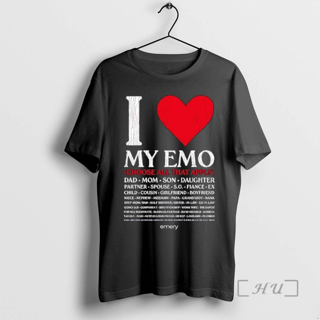 Officials Emery I Love My Emo Choose All That Apply