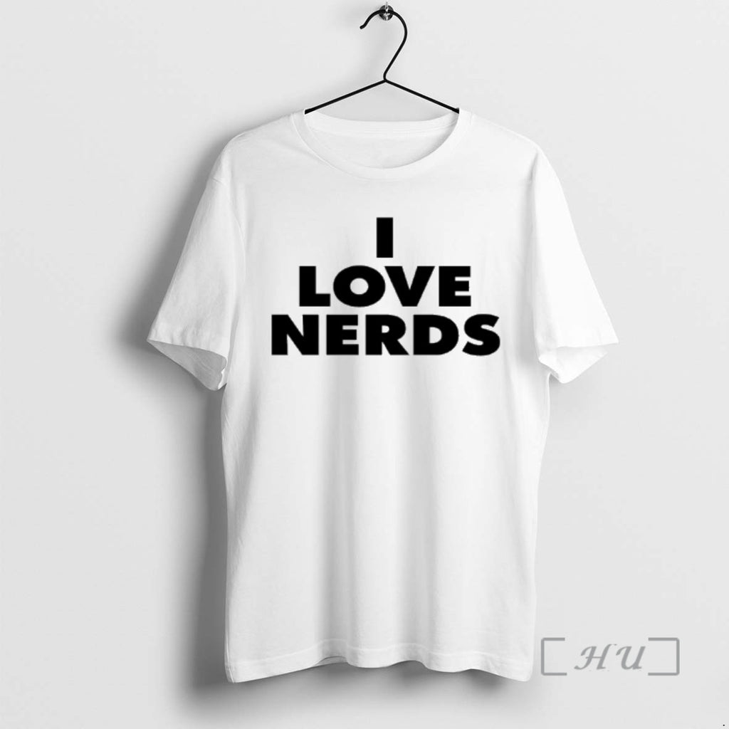 Officials Emma Wearing I Love Nerds