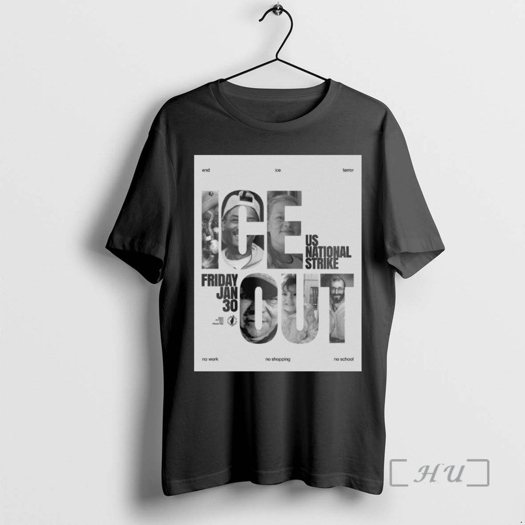 Officials End Ice Terror Ice Out Us National Strike January 30 2026 No Work No