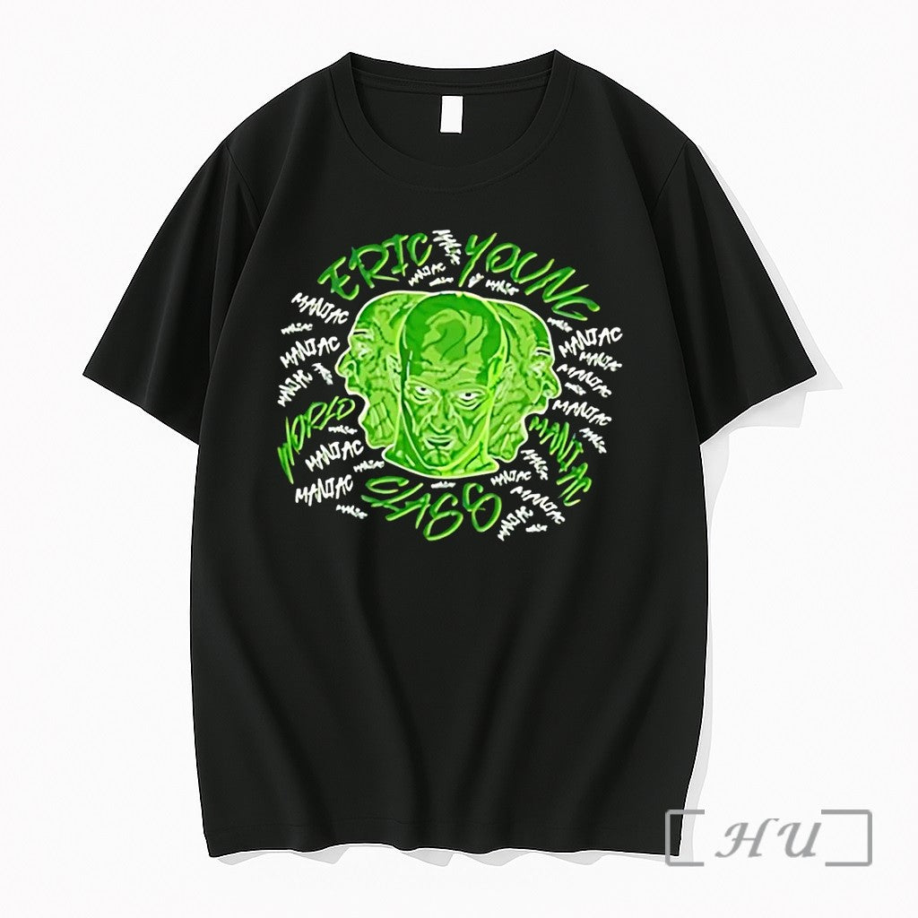 Officials Eric Young Maniac World Class Black Unisex , , , Long Sleeve Tee