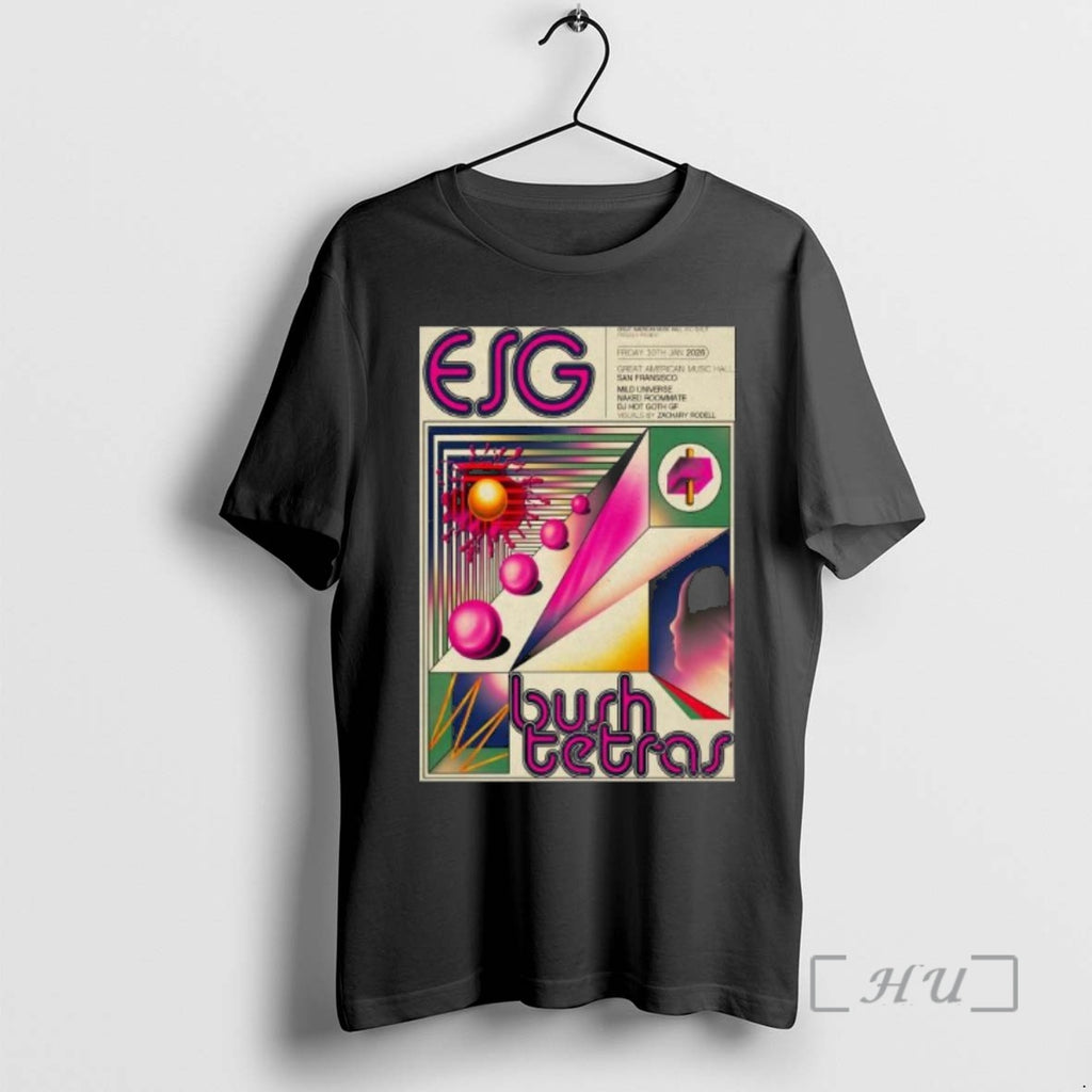 Officials Esg And Bush Tetras Tour San Francisco Ca On Jan 30 2026 Premium