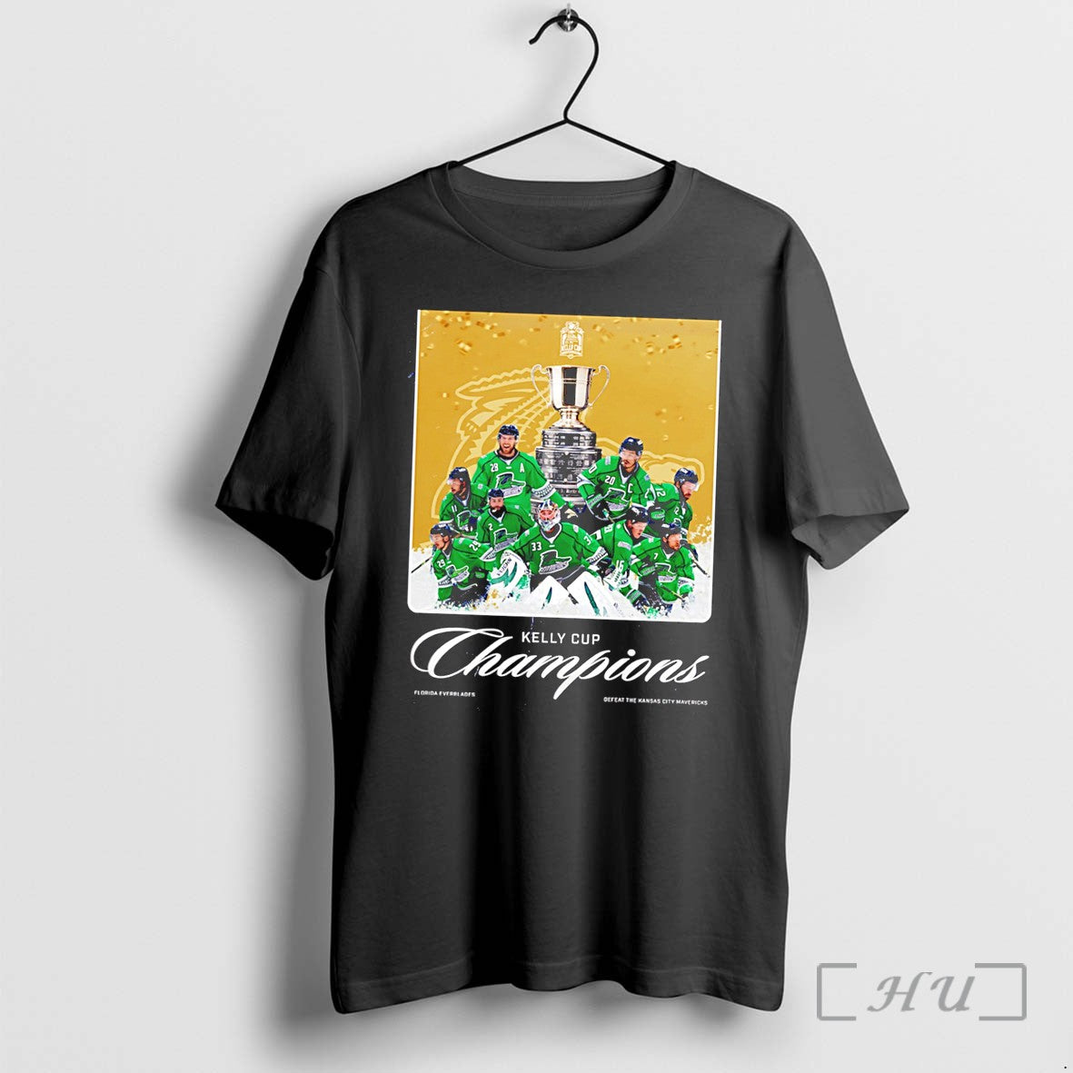 Officials Florida Everblades 2026 Kelly Cup Champions Tee Unisex , , , Long Sleeve Tee