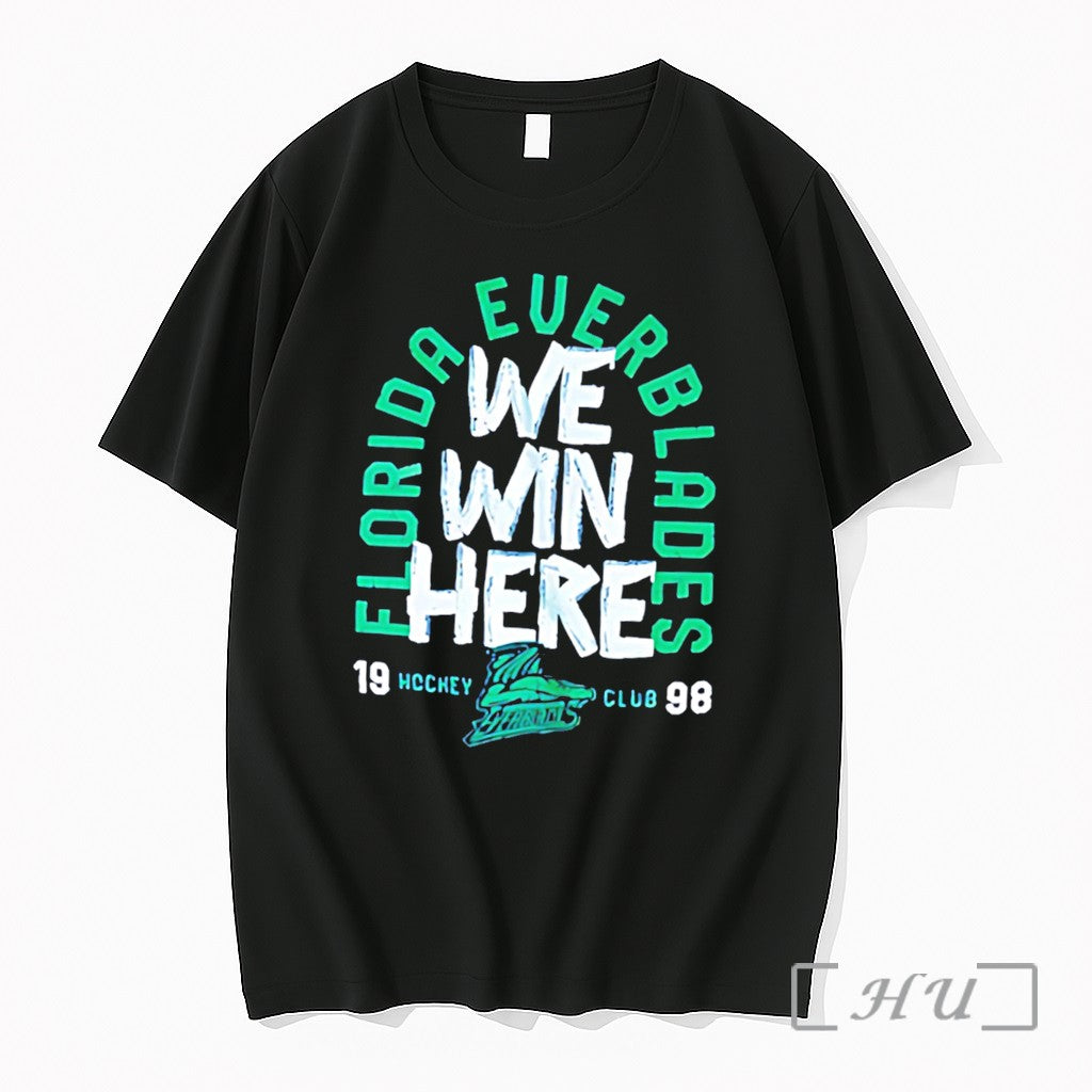 Officials Florida Everblades We Win Here 1998 Tee Unisex , , , Long Sleeve Tee