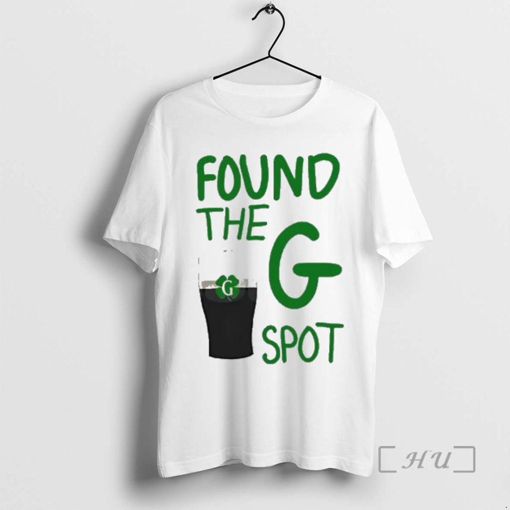 Officials Found The G Spot Guinness Beer Glass Four Leaf Clover Premium T Shirts Sweater