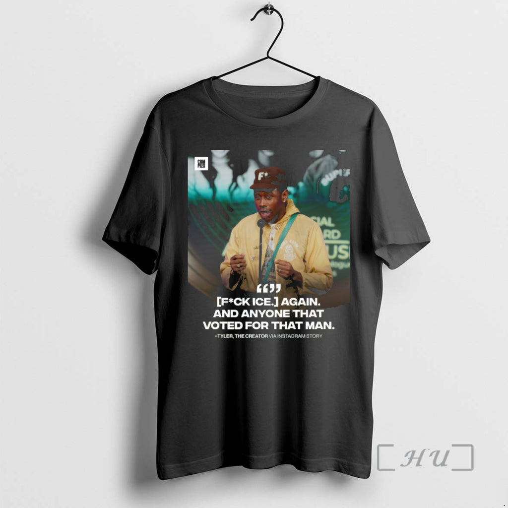 Officials Fuck Ice Again And Anymore That Voted For That Man Tyler The Creator Premium