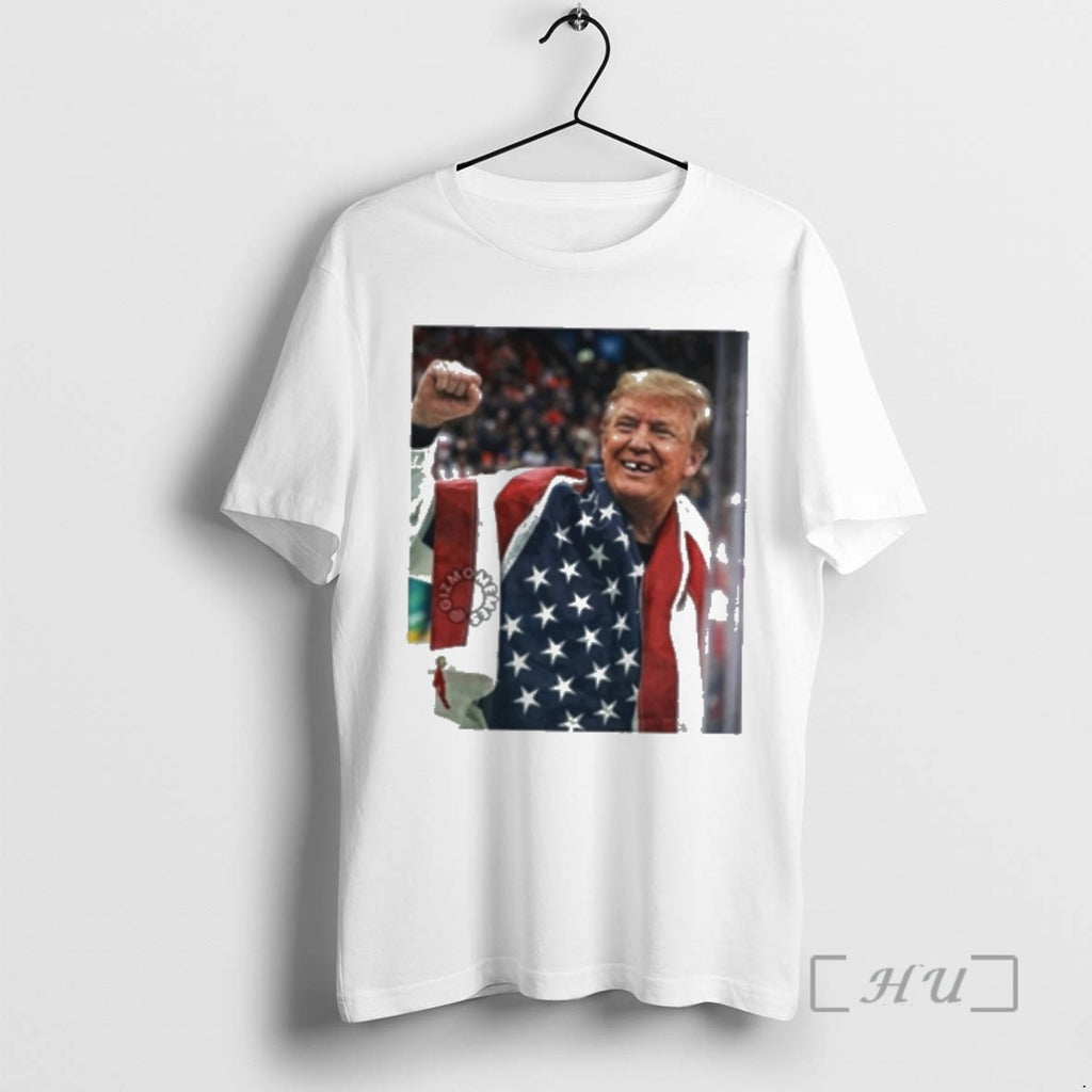 Officials Funny Trump X Jack Hughes Champion Tooth Parody