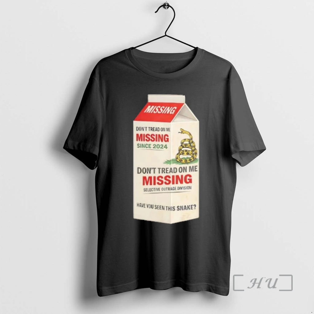 Officials Gadsden Flag Dont Tread On Me Missing Selective Outrage Division Premium T Shirts Sweater
