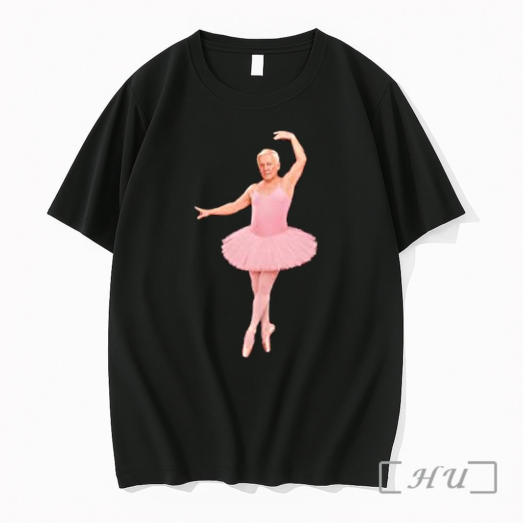 Officials Geddy Lee Wearing Pink Ballerina Alex Lifeson Unisex , , , Long Sleeve Tee