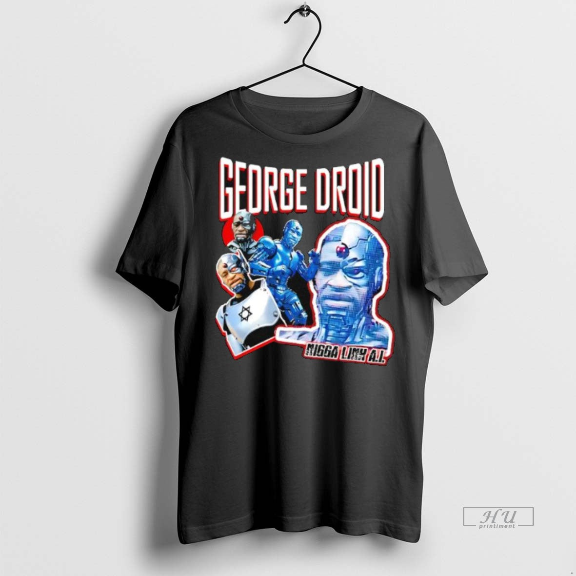 Officials George Droid Migga Link Al Graphic Premium Tee Shirt Sweater