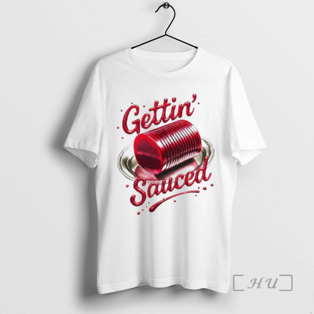 Officials Gettin Sauced Graphic Ornaments Premium T Shirt Sweater