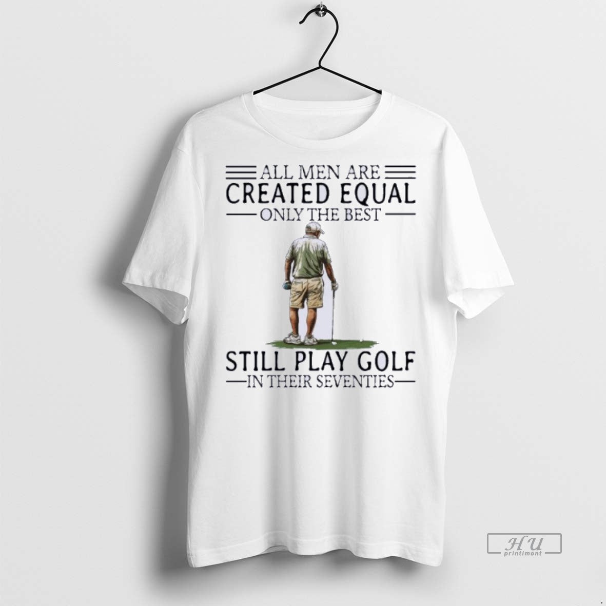 Officials Golf Created Equal Seventies Premium Tee Shirt Sweater