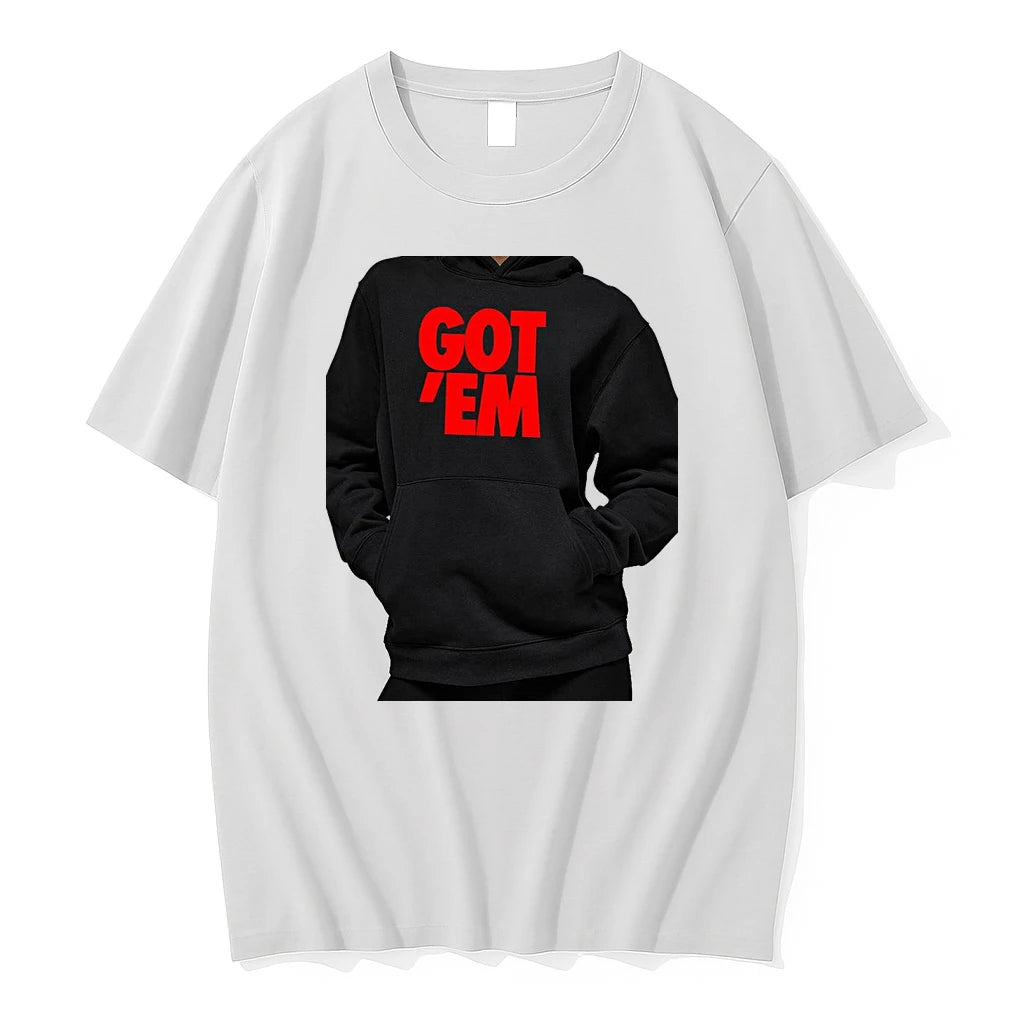 Officials Got Em Bold Red Text Premium T Shirt