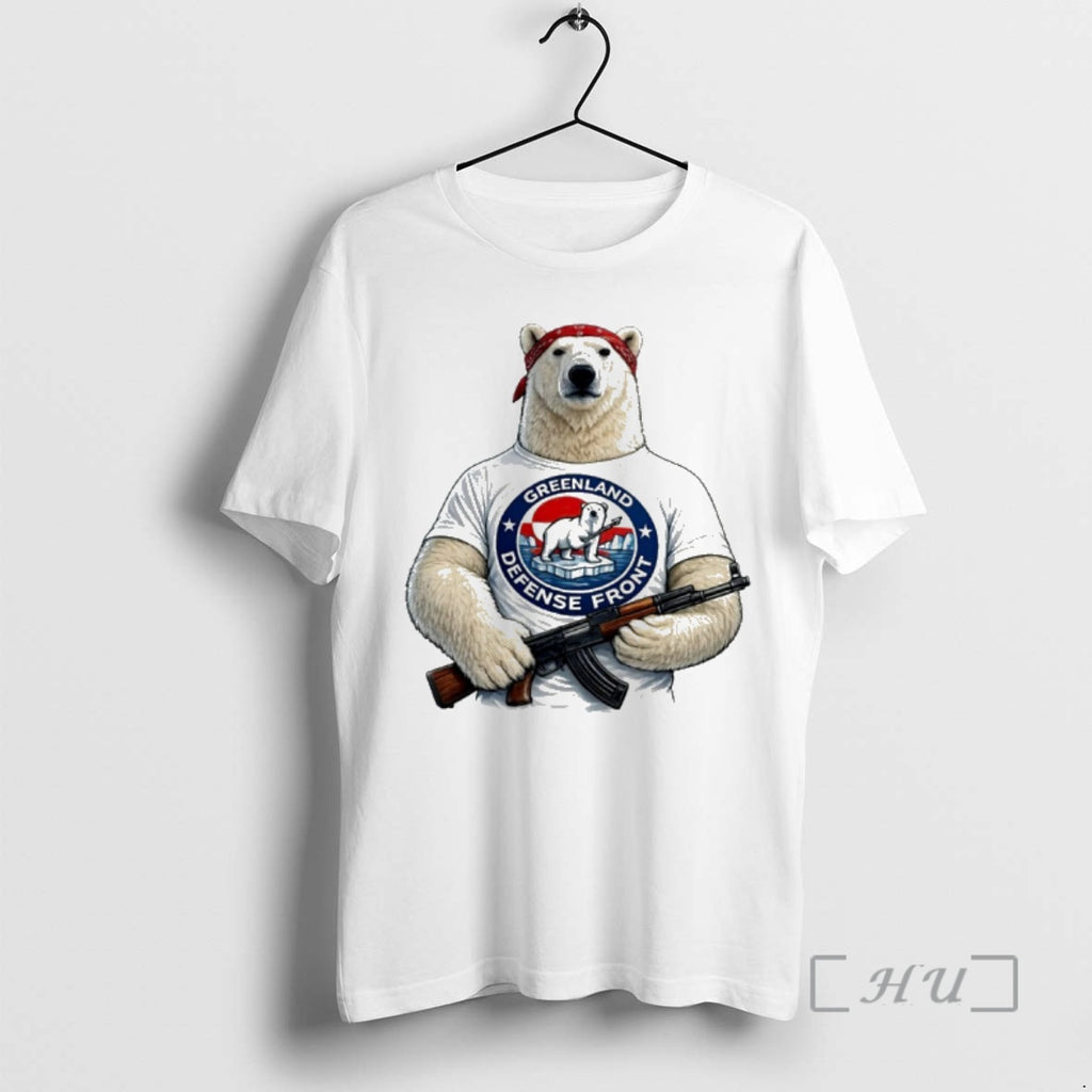 Officials Greenland Defense Front Polar Bear Patriotic Polar Bear