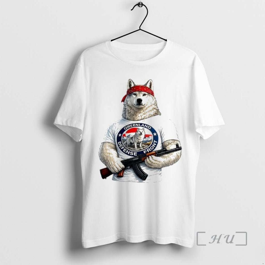 Officials Greenland Defense Front Wolf Bold Political Arctic Wolf