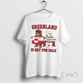 Officials Greenland Is Not For Sale Bear With Polar Bear Cartoon Anti Trump Premium