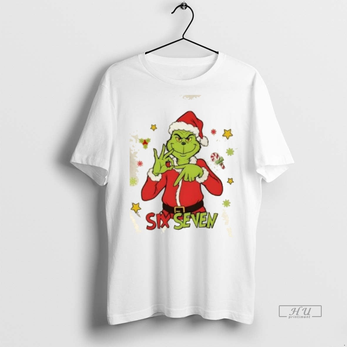 Officials Grinch Six Seven Christmas Premium Tee Shirt Sweater