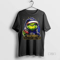 Officials Grinch With Santa Hat X Baltimore Ravens Merry Christmas Premium Tee Shirt Sweater
