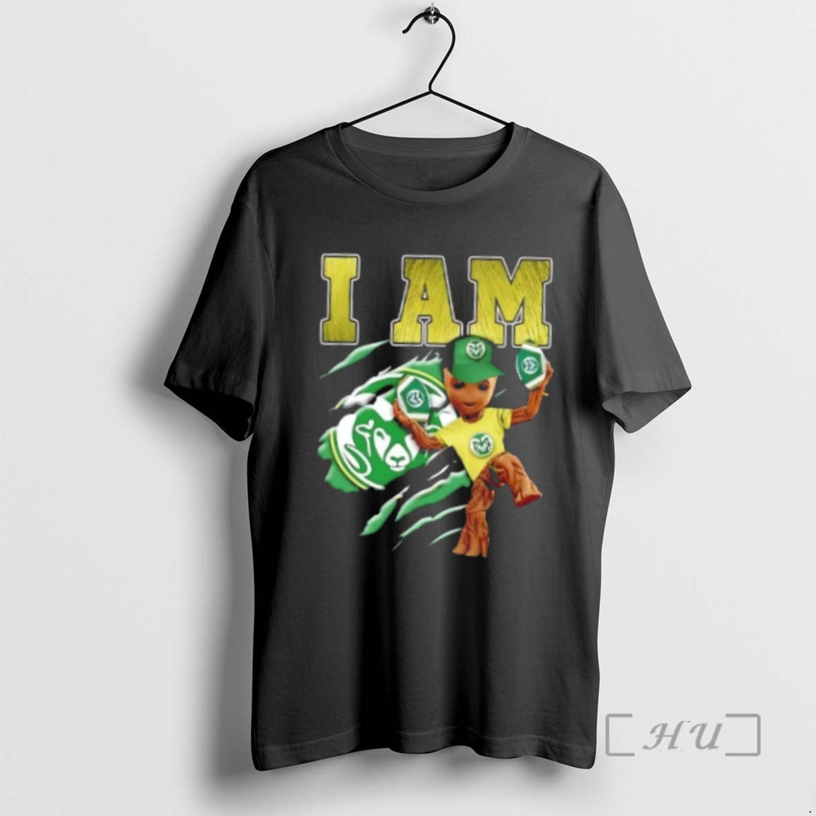 Officials Groot I Am Colorado State Rams Fan Premium T Shirt Sweater