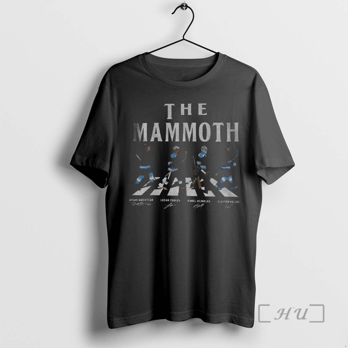 Officials Guenther Cooley Vejmelka Keller The Utah Mammoth Ice Hockey Abbey Road Signatures Premium