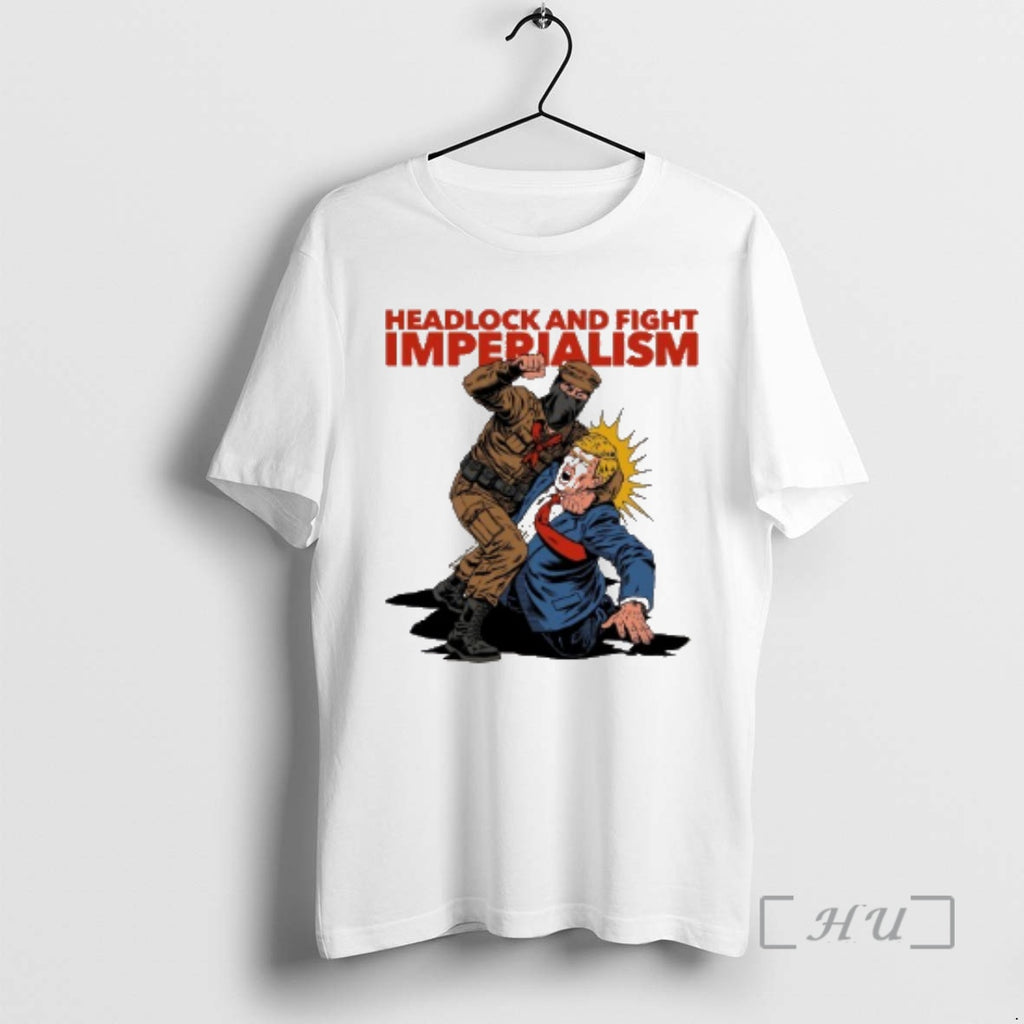 Officials Headlock And Fight Imperialism Anti Trump