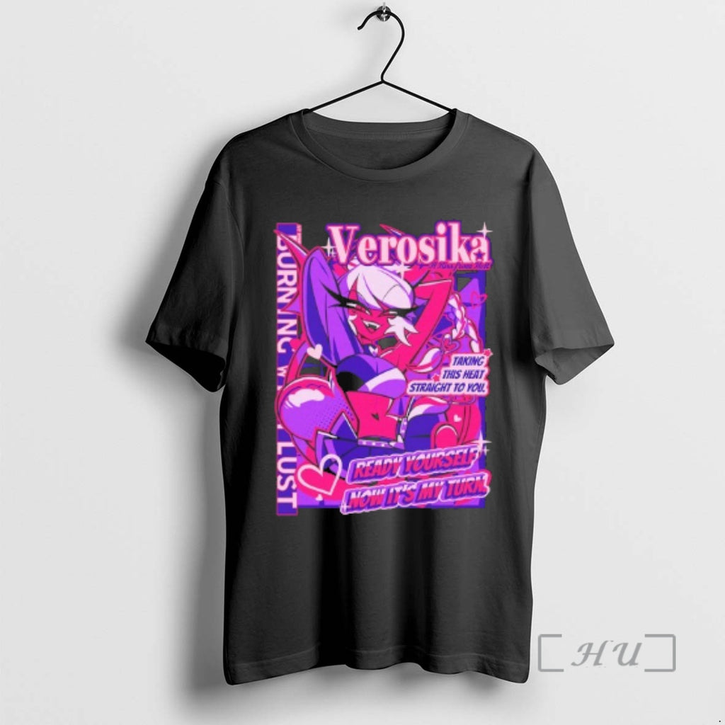 Officials Helluva Boss Verosika Mayday Ready Yourself Now Its My Turn Premium T Shirts Sweater