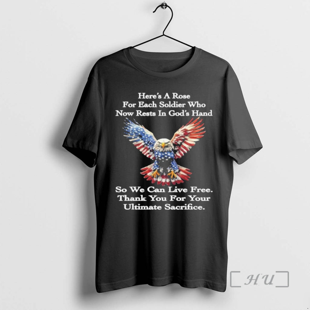 Officials Heres A Rose For Each Soldier Who Now Rests In Gods Hand Premium