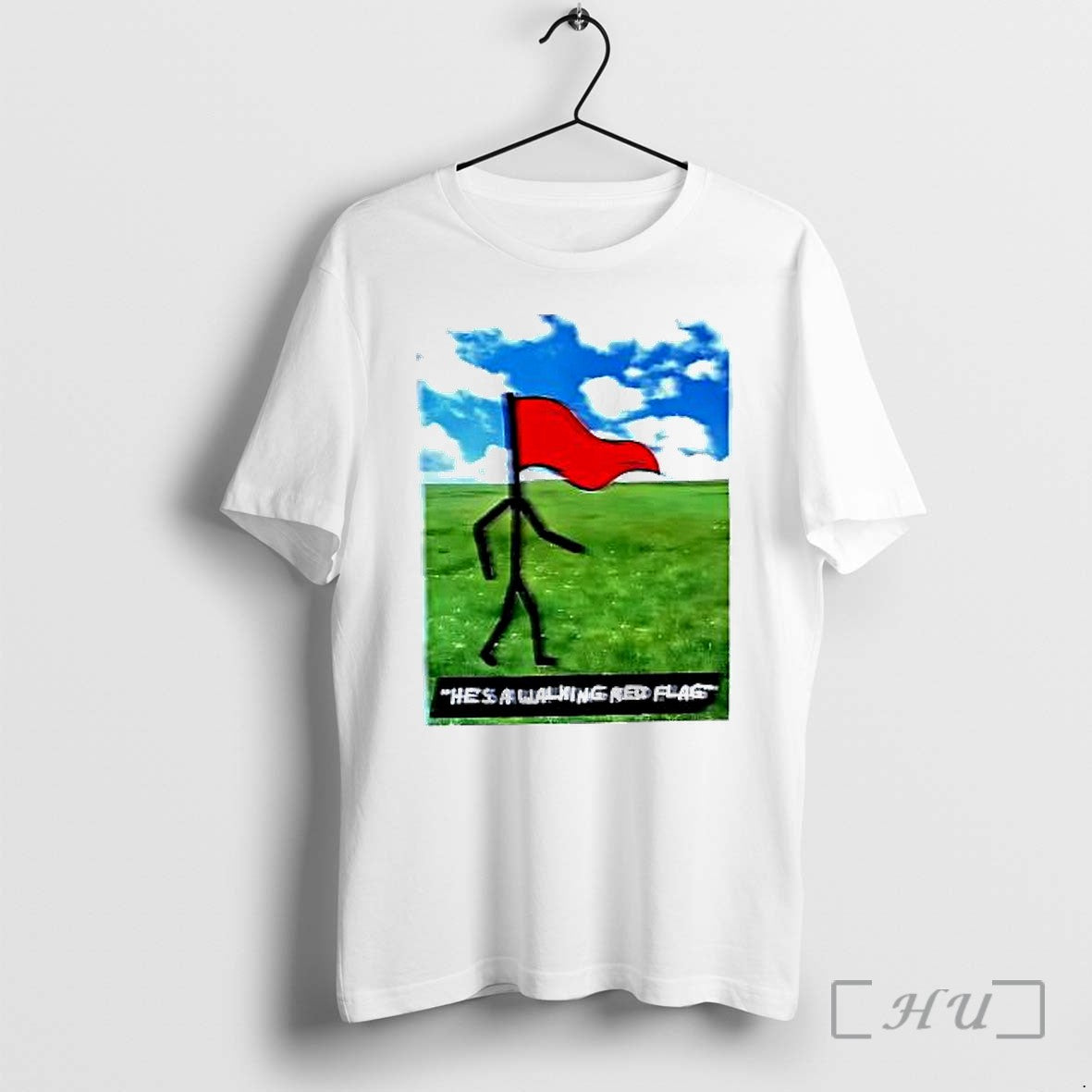 Officials Hes A Walking Red Flag Premium T Shirts Sweater Jpg Unisex , , , Long Sleeve Tee