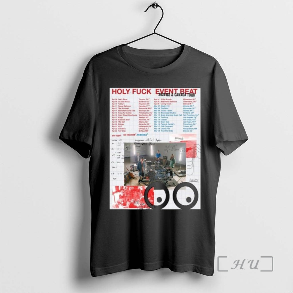 Officials Holy Fuck Us Canada Tour 2026