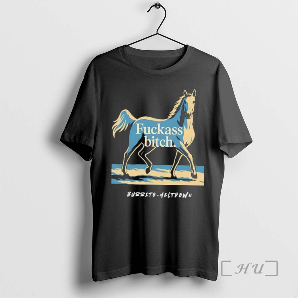 Officials Horse Illustration Fuckass Bitch Burrito Meltdown Sarcastic Animal Meme