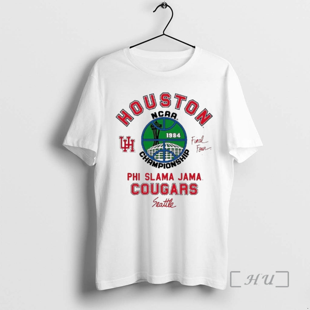 Officials Houston Ncaa 1984 Championship Phi Slama Jama Cougars Seattle