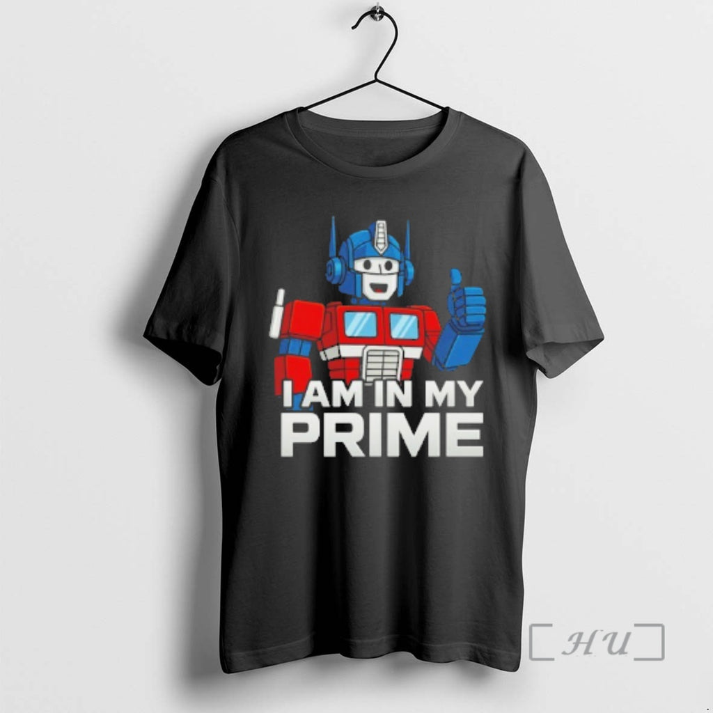 Officials Humorous Robot I Am In My Prime Premium T Shirt Sweater