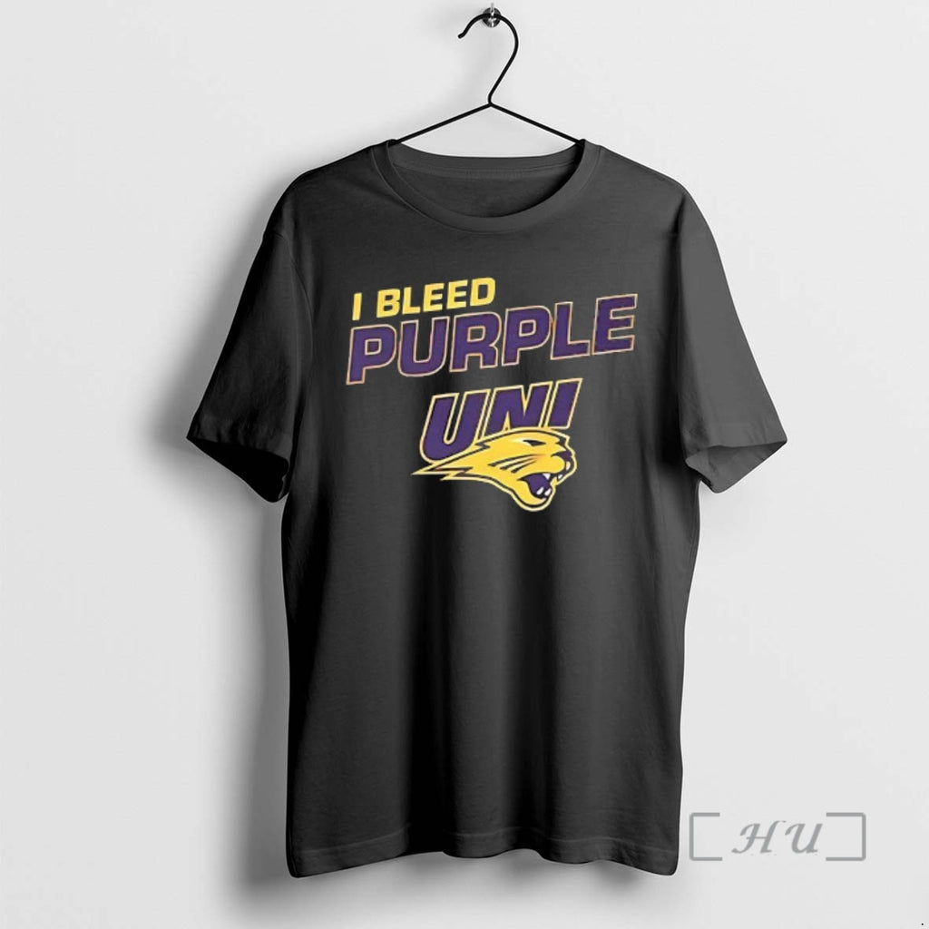 Officials I Bleed Purple Uni Logo Woman