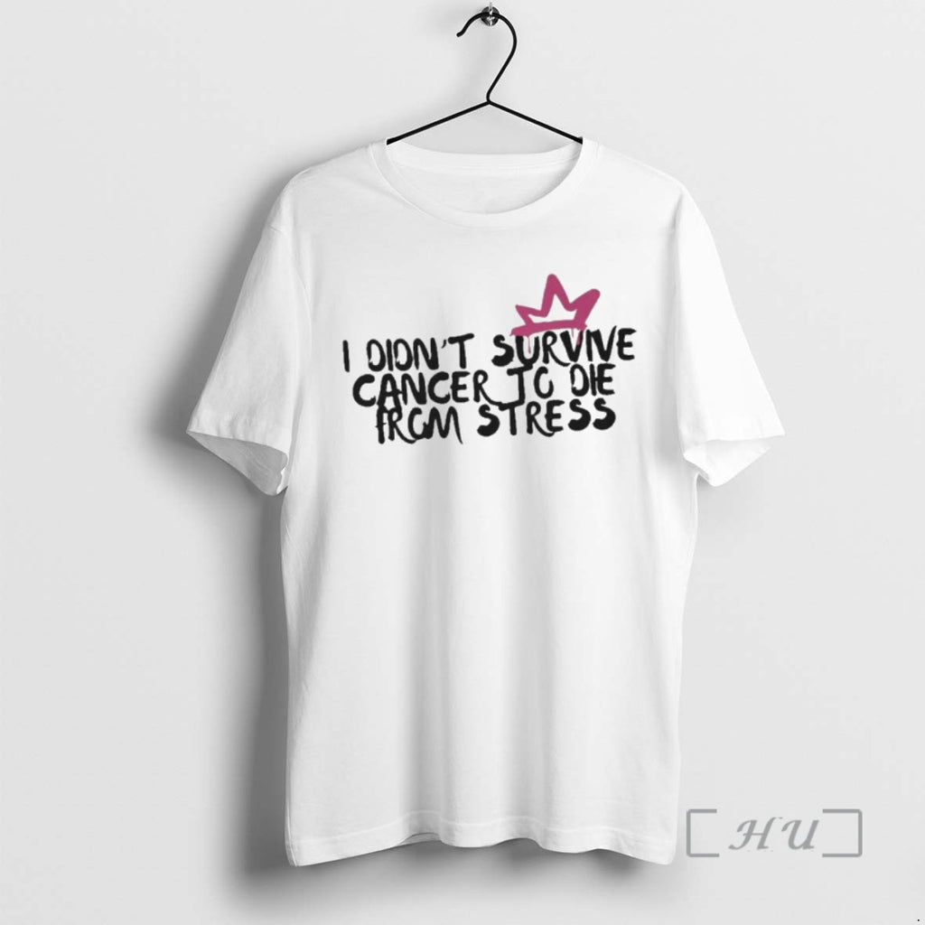 Officials I Didnt Survive Cancer To Die From Stress