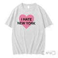 Officials I Hate New York Funny Sarcastic Quote Tee Unisex , , , Long Sleeve Tee
