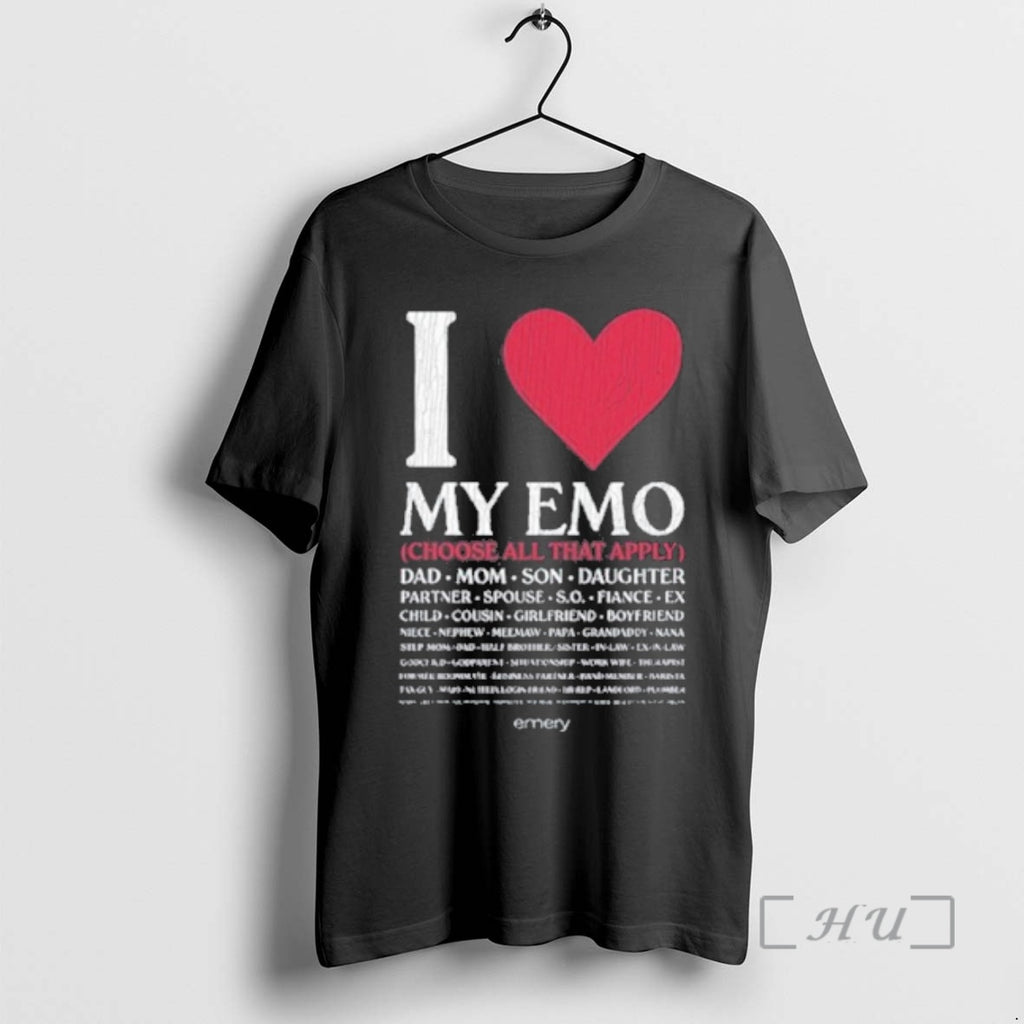 Officials I Love My Emo Choose All That Apply