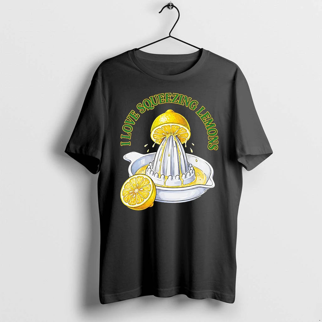 Officials I Love Squeezing Lemons Lemon Squeezer Citrus Tee Premium T Shirt