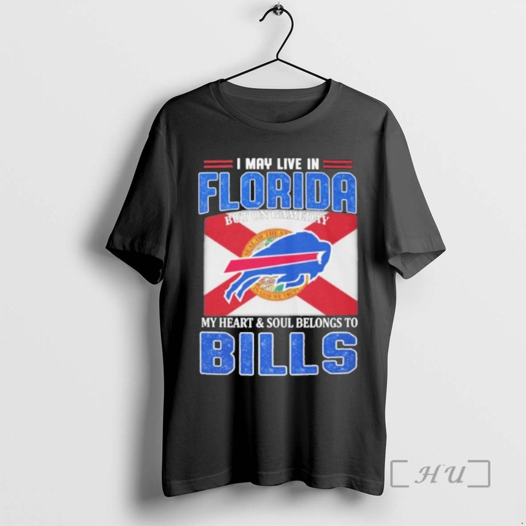 Officials I May Live In Florida But On Game Day Flag My Heart Soul Belong