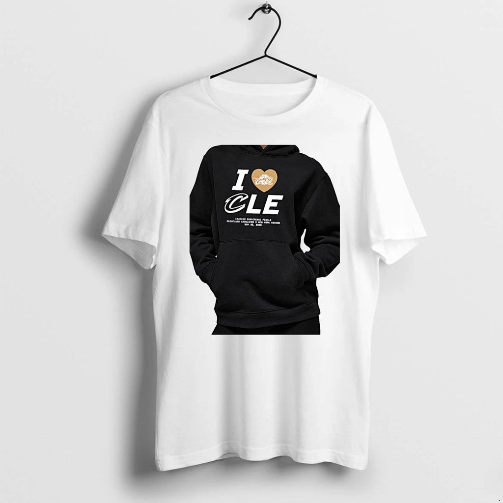 Officials I Love Cleveland Cavaliers Eastern Conference Finals 2026 Premium T Shirt