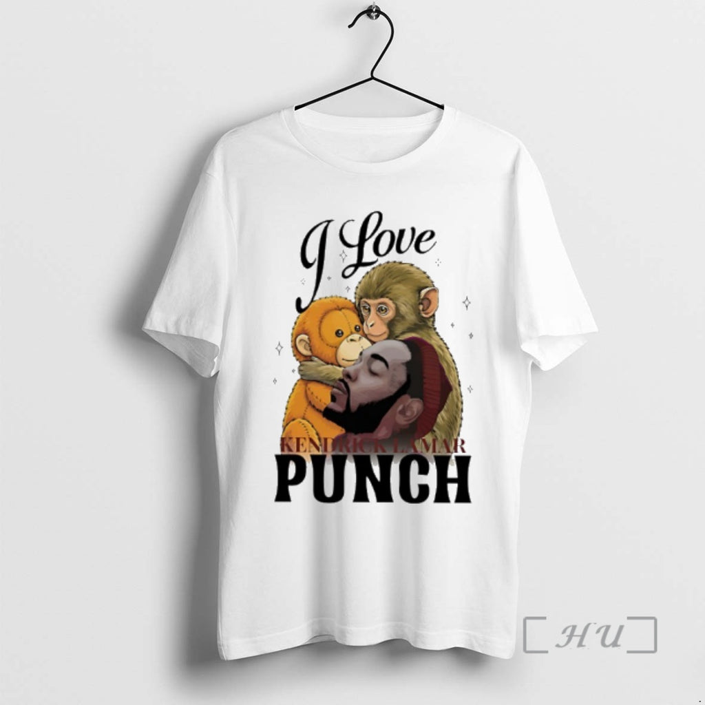Officials I Love Kendrick Lamar Punch Monkey Funny