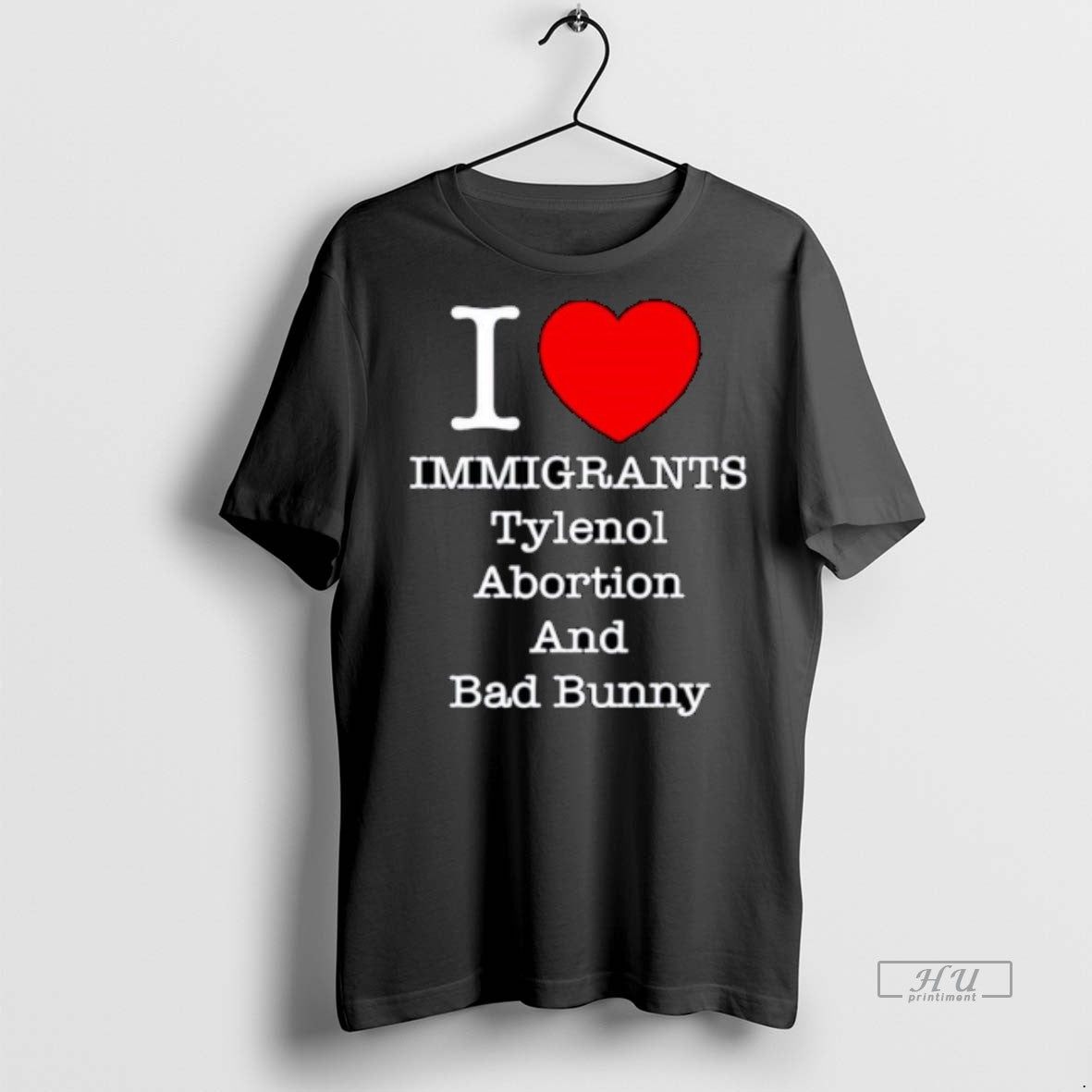 Officials I Love Immigrants Tylenol Abortion And Bad Bunny Ornaments Premium Tee Shirt Sweater
