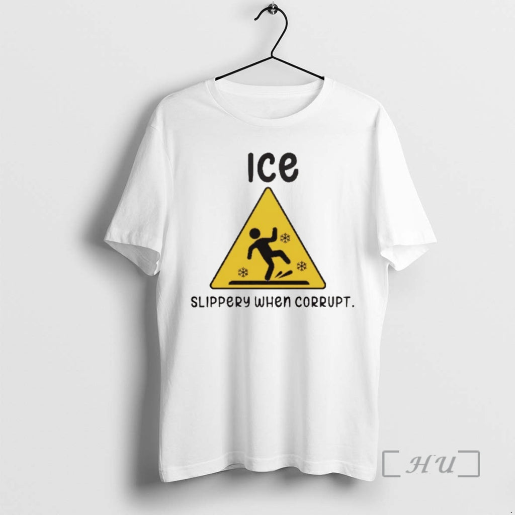 Officials Ice Sign Slippery When Corrupt
