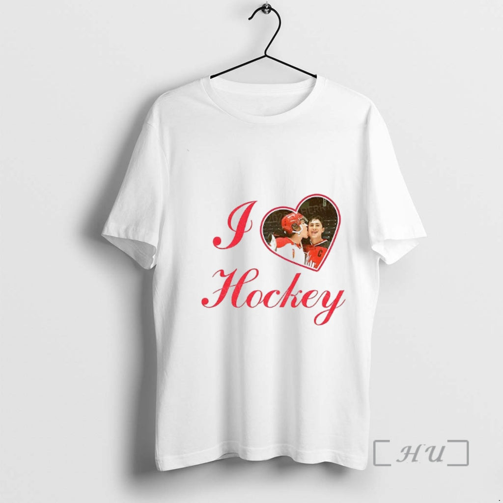 Officials Ilya Rozanov And Shane Hollander Heated Rivalry I Love Hockey Premium T Shirts Sweater