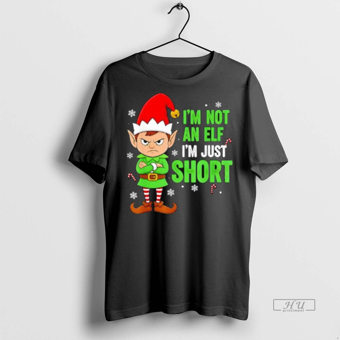 Officials Im Just Short Funny Elf Christmas Premium Tee Shirt Sweater